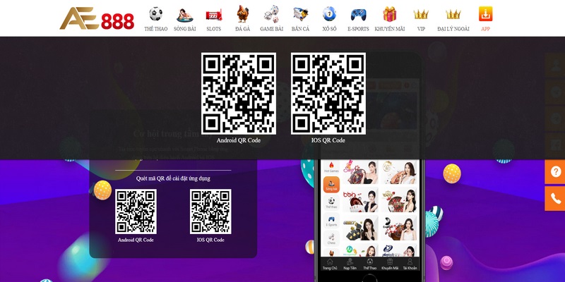 Tải app ae888
